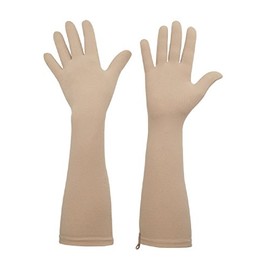 Foxgloves Elbow Length Gardening Gloves Elle Glove (Sahara, Large)