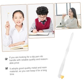 KICHOUSE Fountain Pen Holder for Oblique Calligraphy Dip Pen Holder Comfortable Grip Student Stationery for Writing