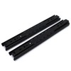 Heavy-Duty 3-Section Drawer Slides – 2 Pack 35mm Silent Buffer