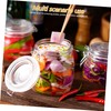 LIFKOME Jar Press Versatile Pickle Fermentation Press Set 5 Piece