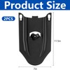 Shupakul 2 Pcs Snowshoe Accessory Tail, 6 Inch Snowshoes Flotation