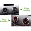 VIGORFLYRUN PARTS LTD 4pcs Car Auto AC Air Condition Vent
