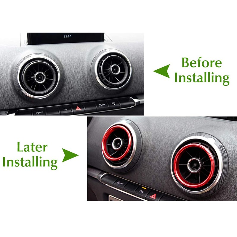 VIGORFLYRUN PARTS LTD 4pcs Car Auto AC Air Condition Vent