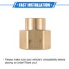 VekAuto Pressure Washer Connector, M22x1.5 Female to M14x1.5 Female Adapter