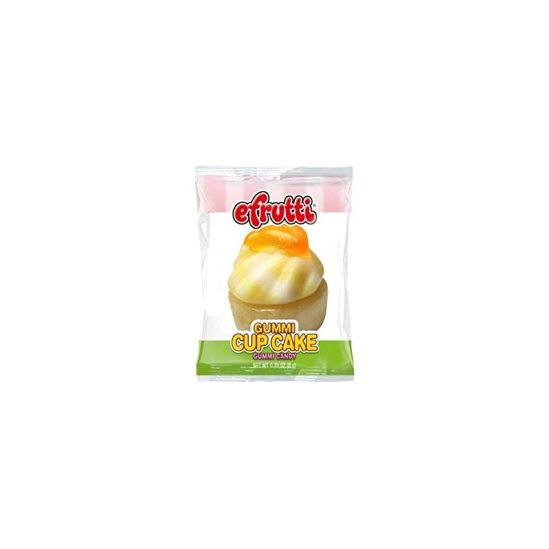 E.frutti Gummi Cupcakes, .28-Ounce (Pack of 60), 16.8 oz (480