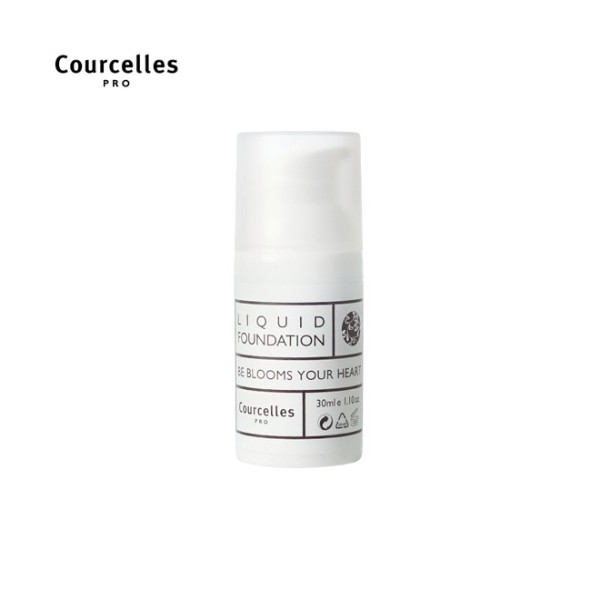Hascos COURCELLES Liquid Foundation 30ml (Pumping), Shade:No.100-White Pink