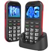 Usteetic 4G Unlocked Senior Mobile Phones, Charging Station, Black