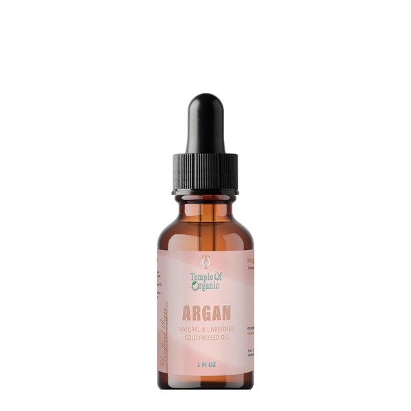 Temple of organic ARGAN SEED OIL 1 oz Pure Unrefined