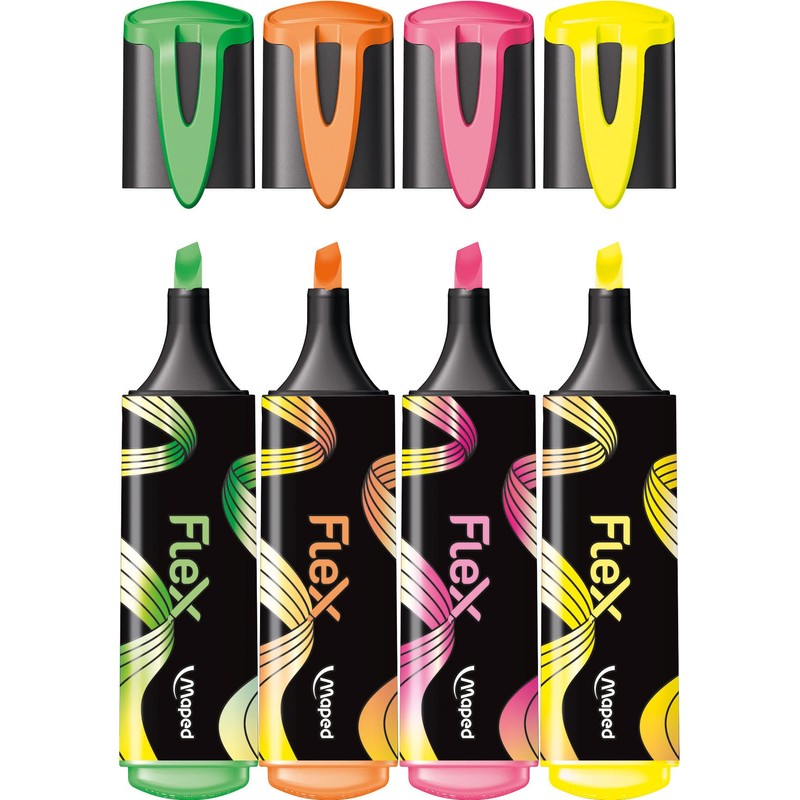 Maped - Fluo Peps Flex Highlighter Marker Pen - Extra