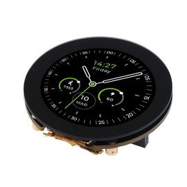 Seeed Studio Round Display for XIAO - 1.3" Round Touch Screen, 240×240 Resolution, 65K Colors, RTC, Charging IC, TF Card Slot, JST 1.25 Port, All XIAO Compatible, HMI, Smart Home,