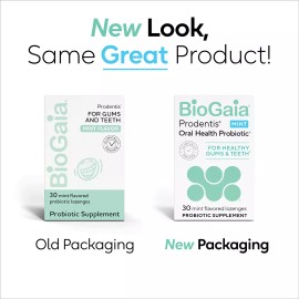 BioGaia Prodentis Lozenges 30 each - Mint Flavored - for Gums and Teeth