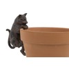 London Ornaments Cat Pot Hanger Flower pot decoration