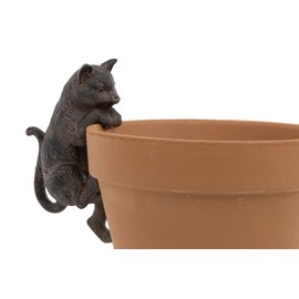 London Ornaments Cat Pot Hanger Flower pot decoration