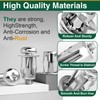 50Pcs Petal Expansion Bolt, Carbon Steel Jack Nuts for Drywall,