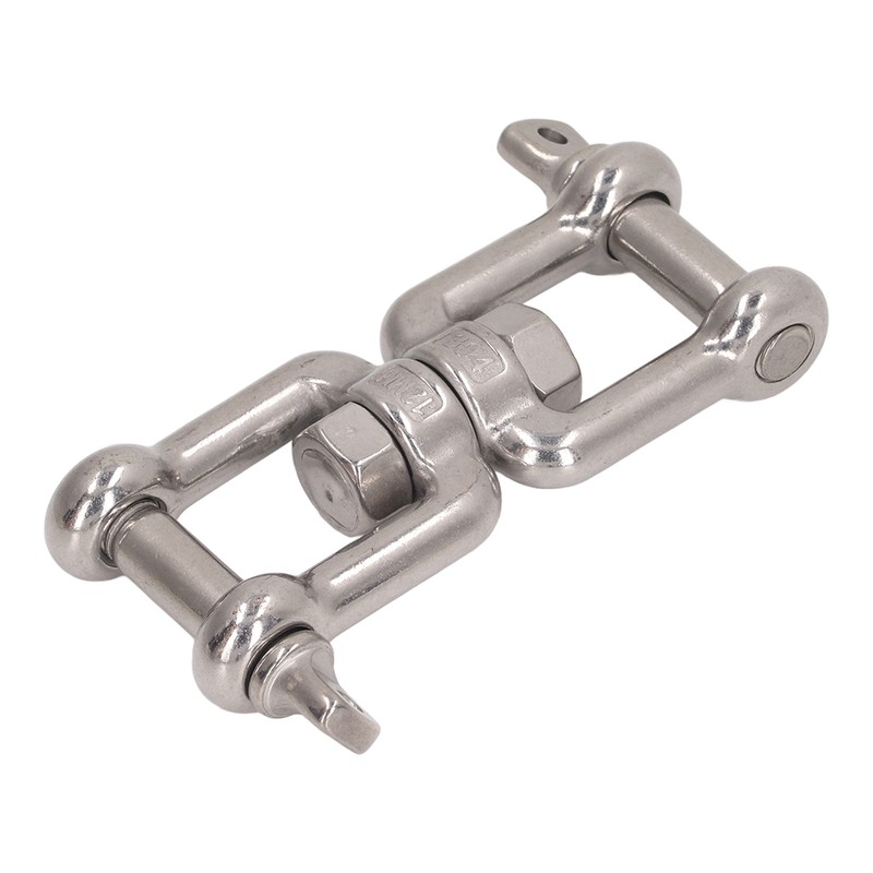 304 Stainless Steel Double Jaw Shackle Rustproof Universal Jaw Anchor