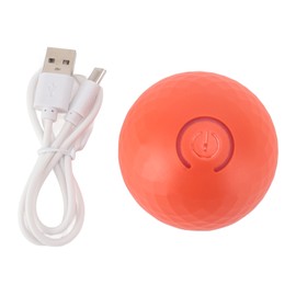 Interactive Dog Toys Bite Resistant Automatic Rolling Peppy Pet Ball with Multi Color Flash IP54 Waterproof