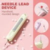 3 Pcs 2 in 1 Needle Threader Seam Ripper, Stretchable