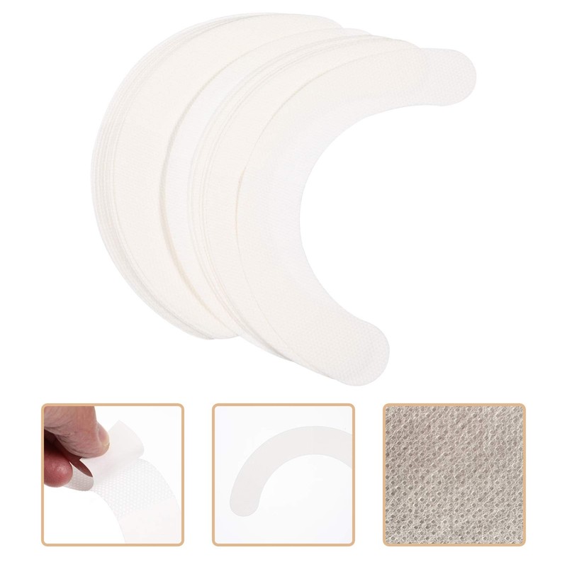 HEALLILY 20Pcs Stoma Barrier Strips Ostomy Strip Paste Curved Stoma