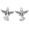 Shelly's Buttons and More Angel - Antique Silver Charms (4