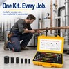 Plumbing Plug Tool Kit, 6PCS Water Pipe Stopper for 1/2"