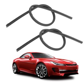 Voarge 2 x 700mm Replacement Wiper Blades Pair Replacement Boned Wiper Blades