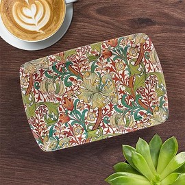 Lesser & Pavey LP94952 Small Tray | Golden Lily design | 1 Pc, Multicolor