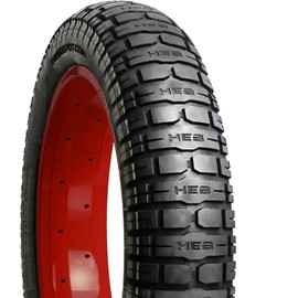 HEB VIPERESS 26x4.0 Fat Tire - Puncture Resistant Ebike Tires, 26x4 Fat Bike Tire for Electric Bike, MTB, Heavy Duty, All Terrain Tire for Street/Trail Riding - Qty 1