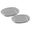 Linkfair BBQ Grill Baskets Pans | Set of 2 -