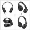 Coby Wired Headphones, 10-Pack, Folding On-Ear Headset with Microphone, Cushioned