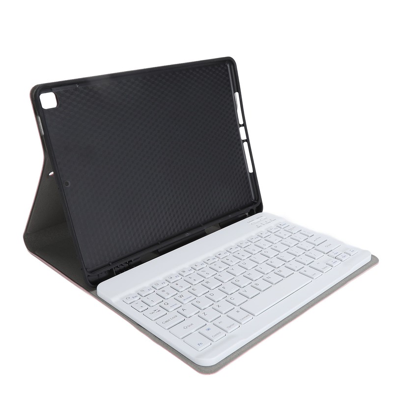 Wireless Bluetooth Keyboard with Magnetic Case Pencil Holder for IOS