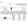 CDBP CCMT09T304-MD CCMT32.51 Inserto de Carburo CNC Torno para Semiacabado