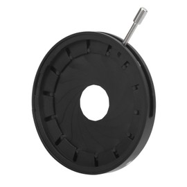 SK34 Adjustable Iris Aperture Diaphragm Module Condensor Optical Diaphragm for Optical Instrument 1.5‑34mm