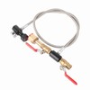 CGA‑320 CO2 Cylinder Refill Adapter with Hose For Filling Soda