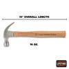 GreatNeck W16C 16 Oz. Hickory Curved Claw Hammer