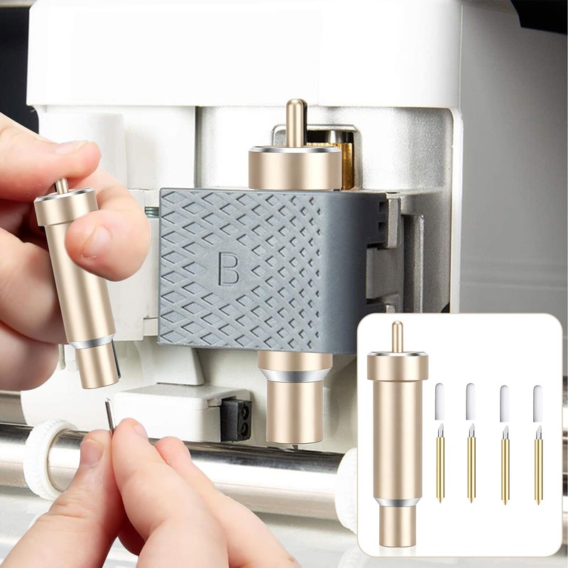 5 Pcs Deep Cut Blade Set, Fine Point Blade with