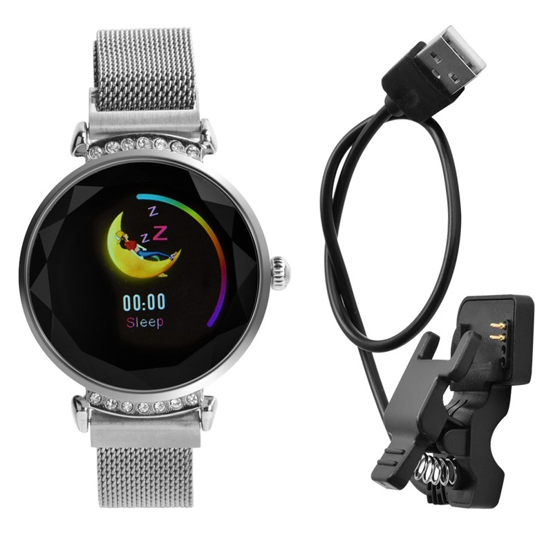 Smart Sports Watch Bracelet Bluetooth Waterproof Heart Rate Monitor Women