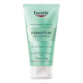 Eucerin Dermopure Oil Control Gel Limpiador Facial 75 Ml Grasa Día/noche