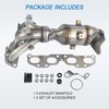 JDMSPEED New Exhaust Manifold with Gasket Replacement for Nissan Altima