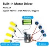 Maker-ESP32 Dev Board, Integrated 3.5A Motor Driver (4 DC/2 Stepper/4