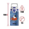 SIGG Unisex Youth Shield One Space Kids Water Bottle, Blue,