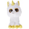 TY TY Glubschis - Pegasus Einhorn, weiß/gold - Beanie Boos