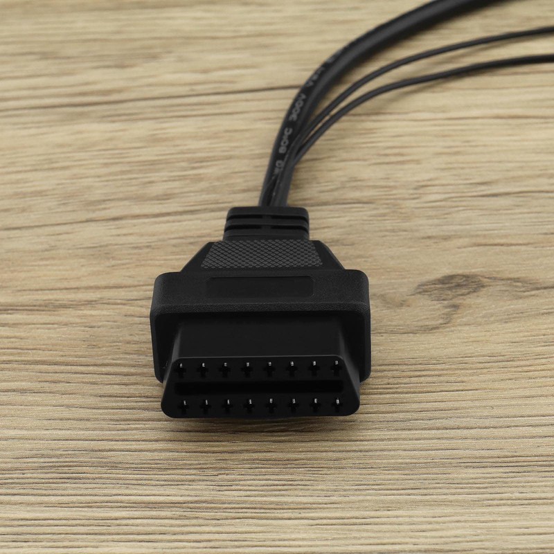 YINETTECH 3 Pin to 16 Pin OBDII OBD2 Diagnostic Adapter