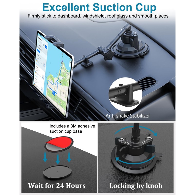 CANHET Dashboard Tablet Mount