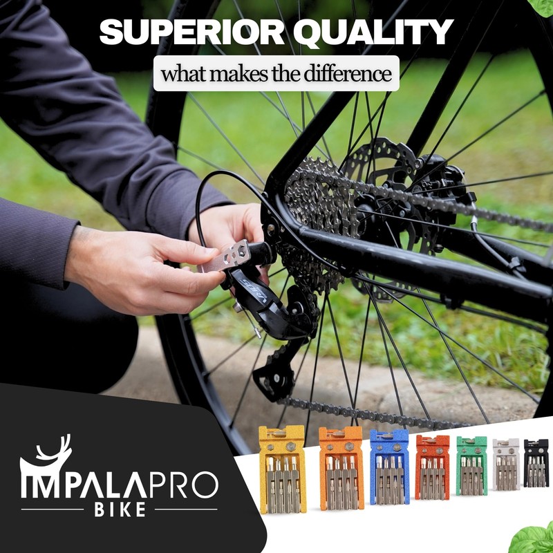 IMPALAPRO Bike Tool Kit Set 20 in 1 Compact and
