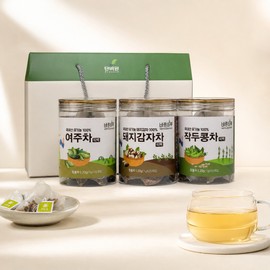 Danbi Farm domestically grown organic Bareun Haru Pea Tea Bag Gift Set / 단비농원 국내산 직접재배 유기농 바른하루 작두콩차티백 선물세트