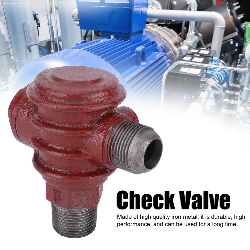 Check Valve Cast Iron Unidirectional Piston Type Small Resistance Backflow