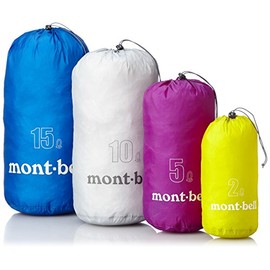 Mont-bell 1123833 Light Stuff Bag Set, Multicolored