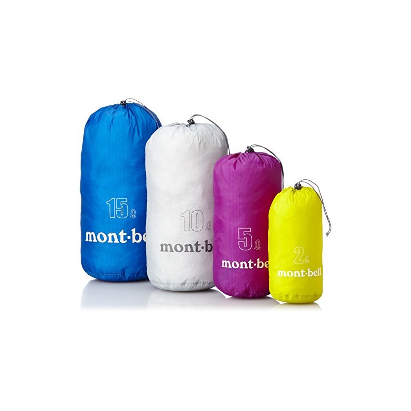 Mont-bell 1123833 Light Stuff Bag Set, Multicolored