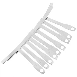 AYLIFU Guitar Neck Rest string Altimeter Guitar neck pad silver 2.75×2.59inch for guitar making tools guitar string altimeter radius gauge set string gauge repair Music tools 1set 9 pcs