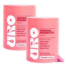 2 Uro Vaginal Ph Probiotico Mujer Balance Flora Probiotic Sin Sabor